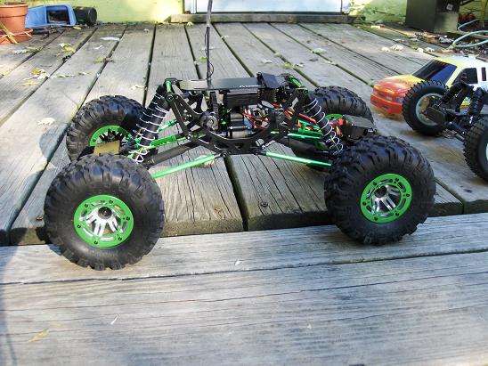 Axial AX-10 Scorpion
Frizzens' Competition Rock Crawler
Keywords: Axial AX-10 Scorpion rock crawler