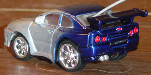 GTR R34 Skyline Fade
The only thing I didn't like was the silver I used, it was a "silver leaf" that gave it a "leaf" effect.
Keywords: CaboWabo GTR R34 Skyline Fade