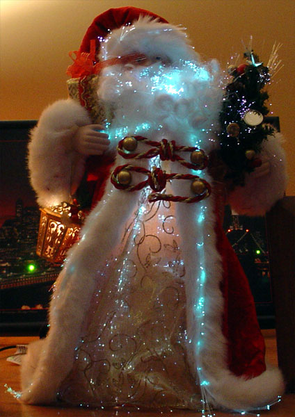 Fiber Optic Santa
