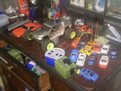 my collection of rc cars
