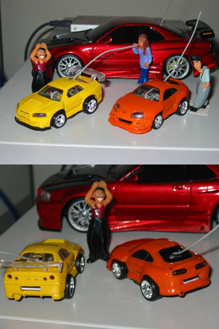 Rice Rodz
These are still in progress. I have body modz and paint to do....So far it's just the hotwheels rimz.
