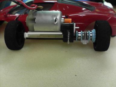 Rear Axle w/Bitdiff adaptation to SSMT servo gearbox
